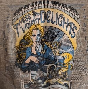 Westworld 'Violent Delights' V Neck Tee